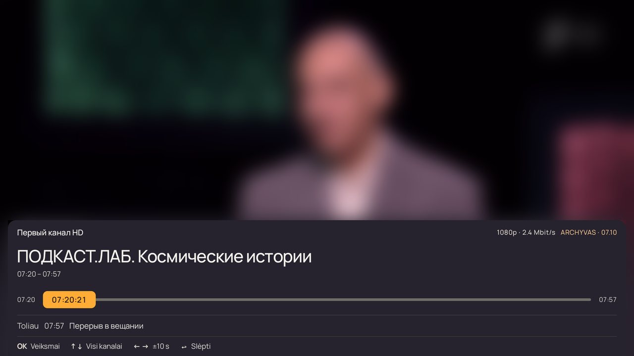 Laida iš archyvo: slankiklis ir laikas