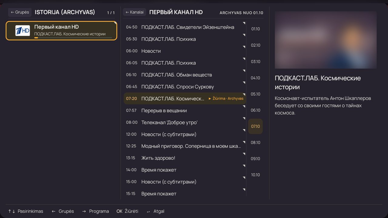 Kategorija „Istorija (archyvas)“ su nebaigta laida